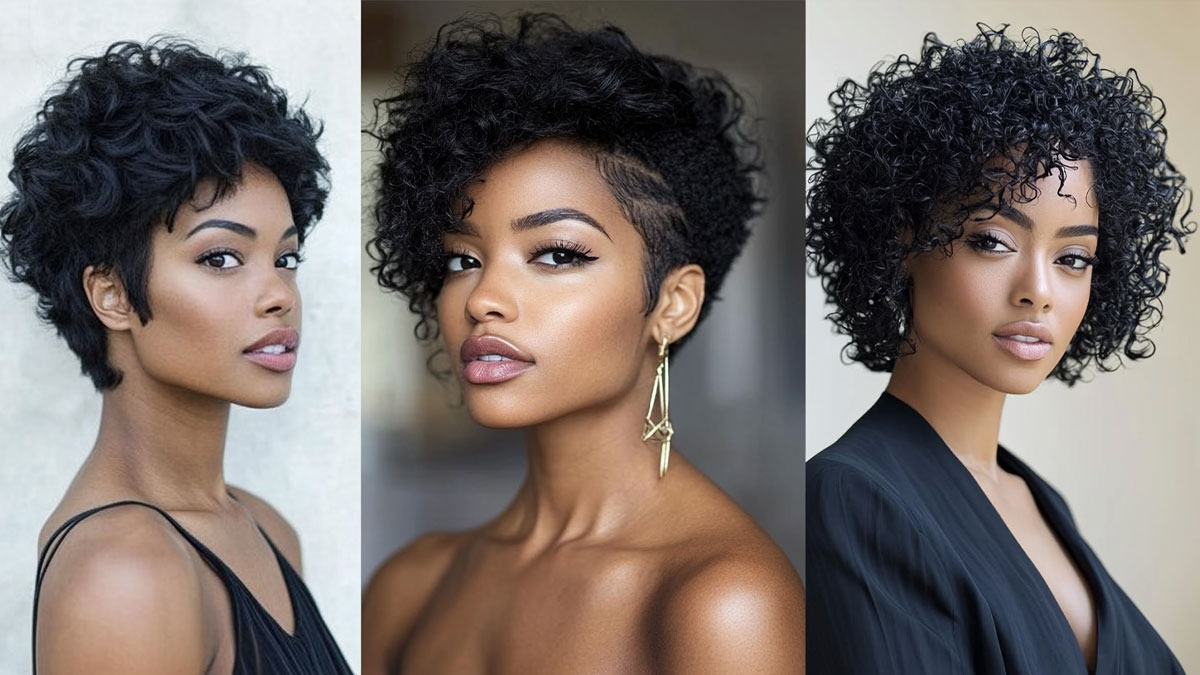 Styling and Maintaining Haircuts for Naturally Curly Black Hair