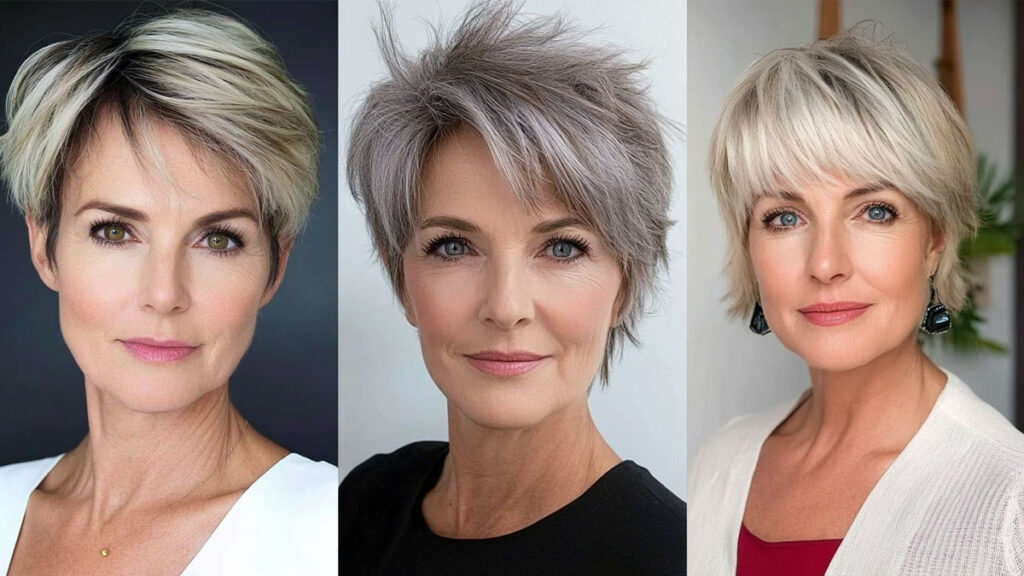 pixie haircuts for women over 50